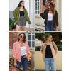 imageZeagoo Womens Sherpa Fleece Jacket Long Sleeve Faux Fuzzy Casual Zip Up Bomber Coat With Pocket SXXLArmy Green