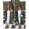 imageZeagoo Womens 2025 Summer Crochet Cardigan Sweaters Lightweight Long Sleeve Open Front Kimono Boho Knit Cover UpsArmy Green