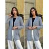 imageZeagoo Womens 2025 Summer Crochet Cardigan Sweaters Lightweight Long Sleeve Open Front Kimono Boho Knit Cover UpsGrey