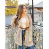 imageZeagoo Womens 2025 Summer Crochet Cardigan Sweaters Lightweight Long Sleeve Open Front Kimono Boho Knit Cover UpsKhaki
