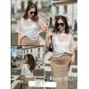imageZeagoo Womens Mesh T Shirts Short Sleeve Casual Tops Hollow Out Pullover Shirts Crewneck Sexy Fishnet Crop Tee SXXLAwhite