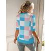 imageZeagoo Women Short Sleeve Sweater Summer Crew Neck Dressy Casual Soft Knit Pullover Tops TrendyBlue