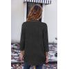 imageZeagoo Womens Open Front Cardigans Lightweight 34 Sleeve Lace Kimono Soft Draped Cover UpsGrey