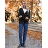 imageZeagoo Womens Oversized Button Cardigan Sweaters 2024 Fall Open Front Lightweight Cardigans V Neck Loose Knit OutwearBlack