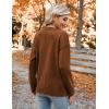 imageZeagoo Womens Oversized Button Cardigan Sweaters 2024 Fall Open Front Lightweight Cardigans V Neck Loose Knit OutwearCoffee