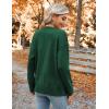 imageZeagoo Womens Oversized Button Cardigan Sweaters 2024 Fall Open Front Lightweight Cardigans V Neck Loose Knit OutwearGreen