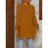 imageZeagoo Womens 2025 Fall Open Front Cardigan Long Batwing Sleeve Chunky Knit Sweater Loose Outerwear Coats with PocketsYellow Brown
