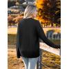 imageZeagoo Womens Cardigan 2024 Fall Winter Open Front Oversized Button V Neck Loose Soft Knit SweaterBlack