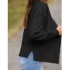 imageZeagoo Womens Cropped Cardigan 2025 Fall Button Sweaters V Neck Long Sleeve Cardigans Knit OutwearBlack