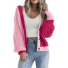 Colorblock-rose Red