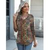 imageZeagoo Womens 34 Length Sleeve Tunic Tops Casual V Neck Shirts Basic Tees Business Work Blouses Summer Fall 2025 ClothesBohomz721