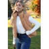 imageZeagoo Womens Puffer Vest Ladies Sleeveless Zip Up Outerwear Warm Puffer Lightweight Down all Winter Jackets Coats 2024Khaki