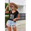 imageZeagoo Womens Summer Casual V Neck Cap Sleeve Tank Tops Guipure Lace Shirt BlouseKt187