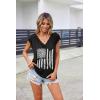 imageZeagoo Womens Summer Casual V Neck Cap Sleeve Tank Tops Guipure Lace Shirt BlouseKt187