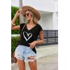 imageZeagoo Womens Summer Casual V Neck Cap Sleeve Tank Tops Guipure Lace Shirt BlousePat3