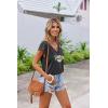 imageZeagoo Womens Summer Casual V Neck Cap Sleeve Tank Tops Guipure Lace Shirt BlousePat5