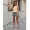 imageZeagoo Womens Tank Tops Crewneck Loose Fit Basic Business Casual Summer Sleeveless Shirts Blouse SXXLBeige