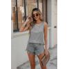 imageZeagoo Womens Tank Tops Crewneck Loose Fit Basic Business Casual Summer Sleeveless Shirts Blouse SXXLGray