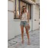 imageZeagoo Womens Tank Tops Crewneck Loose Fit Basic Business Casual Summer Sleeveless Shirts Blouse SXXLLeopard