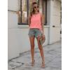 imageZeagoo Womens Tank Tops Crewneck Loose Fit Basic Business Casual Summer Sleeveless Shirts Blouse SXXLPink