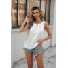 imageZeagoo Womens Tank Tops Crewneck Loose Fit Basic Business Casual Summer Sleeveless Shirts Blouse SXXLWhite
