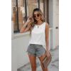 imageZeagoo Womens Tank Tops Crewneck Loose Fit Basic Business Casual Summer Sleeveless Shirts Blouse SXXLWhite