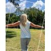 imageZeagoo Women Summer Tops Cute Square Neck Tank Tops Loose Dressy Casual Shirts Cap Sleeve Tunic TopsLight Blue