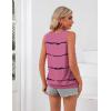 imageZeagoo Womens Summer Tank Tops V Neck Sleeveless Tops Casual Loose Fit Solid Floral Tanks Cute Basic Banded Cami ShirtsTw792