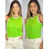 imageZeagoo Womens Tank Top Racerback Crowl Neck Casual Basic Ribbed Knit Fitted Sleeveless Shirts SXXLLemon Green