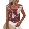 Flower Wine Red