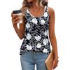 Black White Floral