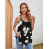 imageZeagoo Women Flowy Tank Tops Casual Summer Floral Tops Sexy Spaghetti Strap V Neck Sleeveless Tunic CamisolesLily Floral