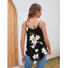 imageZeagoo Women Flowy Tank Tops Casual Summer Floral Tops Sexy Spaghetti Strap V Neck Sleeveless Tunic CamisolesLily Floral