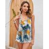 imageZeagoo Women Flowy Tank Tops Casual Summer Tops Sexy Tank Tops Spaghetti Strap V Neck Sleeveless Tunic Camisoles Dusty PinkFloral Tye Dye
