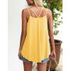 imageZeagoo Women Flowy Tank Tops Casual Summer Tops Sexy Tank Tops Spaghetti Strap V Neck Sleeveless Tunic Camisoles Dusty PinkLemon Yellow