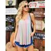 imageZeagoo Women Flowy Tank Tops Casual Summer Tops Sexy Tank Tops Spaghetti Strap V Neck Sleeveless Tunic Camisoles Dusty PinkRainbow