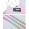 imageZeagoo Women Flowy Tank Tops Casual Summer Tops Sexy Tank Tops Spaghetti Strap V Neck Sleeveless Tunic Camisoles Dusty PinkRainbow