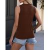imageZeagoo Womens 2025 Tank Tops 2 Pack Casual Crewneck Sleeveless T Shirts Loose Fit Summer Tunic Blouse1 Tropical  Letter Graphic