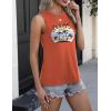 imageZeagoo Womens 2025 Tank Tops 2 Pack Casual Crewneck Sleeveless T Shirts Loose Fit Summer Tunic Blouse1 Tropical Print