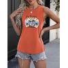 imageZeagoo Womens 2025 Tank Tops 2 Pack Casual Crewneck Sleeveless T Shirts Loose Fit Summer Tunic Blouse1 Tropical Print