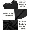 imageZeagoo Womens High Neck Ribbed Tank Tops 2025 Summer Sleeveless Crop Tops Slim Fit Going Out Basic ShirtsBlack