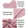 imageZeagoo Womens High Neck Ribbed Tank Tops 2025 Summer Sleeveless Crop Tops Slim Fit Going Out Basic ShirtsPink