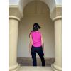 imageZeagoo Womens High Neck Ribbed Tank Tops 2025 Summer Sleeveless Crop Tops Slim Fit Going Out Basic ShirtsRose Red