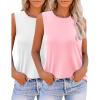 2 Pack-pink and White