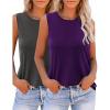 2 Pack-purple and Dark Grey
