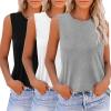 3 Pack-light Grey  White  Black
