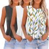 3 Pack-white Leaf  White  Dark Grey