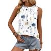 B-1white Floral