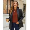 imageZeagoo Women Long Sleeve Shirts Casual Tops Blouses Fashion Pleated Tunic Fall Clothes 2024Caramel