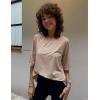 imageZeagoo Womens T Shirts Summer Casual Oversized Crewneck Loose Fit Short Sleeve Striped Tops Fashion Comfy Basic Tee BlousesLight Brown